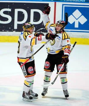 Jakob Silfverberg och Calle Järnkrok, Brynäs (Jubel)