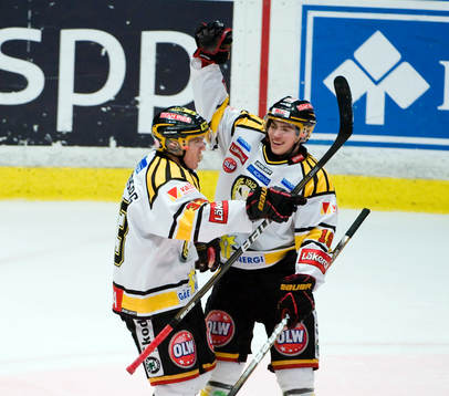 Jakob Silfverberg och Calle Järnkrok, Brynäs (Jubel)