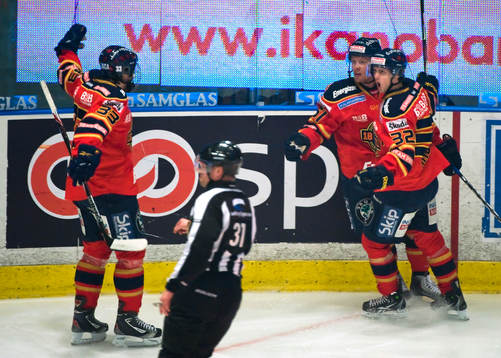 Mika Hannula och Marcus Krüger, Djurgården, jubel