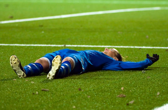  Kosovare Asllani, glädje, jubel