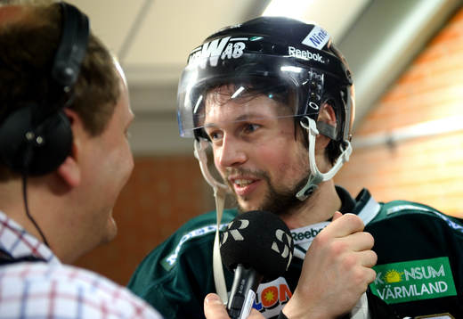 Rickard Wallin, Färjestad, jubel