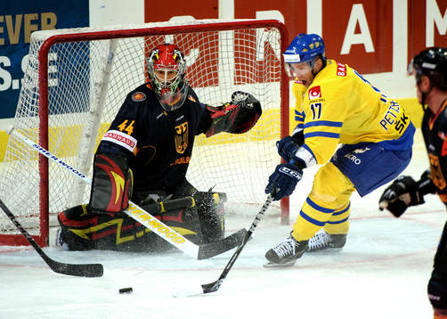 Dennis Endras, målvakt, Tyskland, Pontus Petterström,