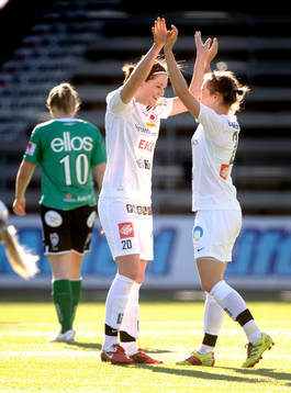  Mia Karlsson, Kristianstad, jubel.