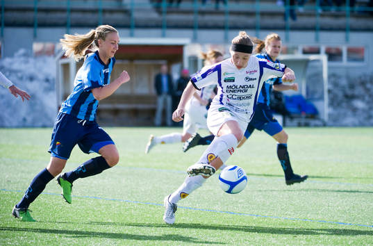  Emma Lundh, Djurgården och Rebecca Angus, Jitex
