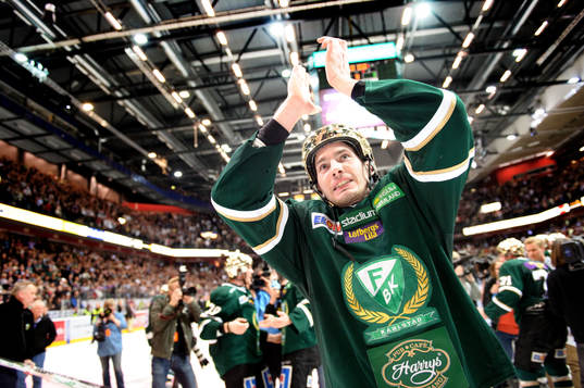 Mattias Sjögren, Färjestad. Jubel, glädje, SM-guld,