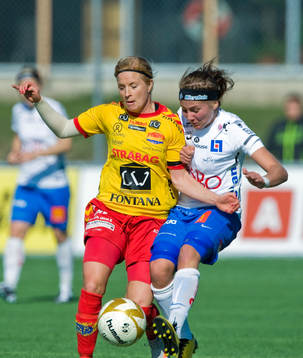 Annica Svensson, Tyresö och Emelie Ölander, Örebro