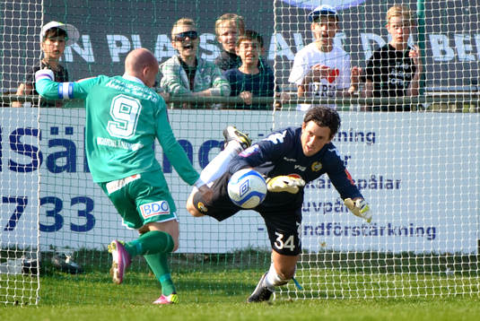 Johan Patriksson, Ljungskile, Johannes Hopf, målvakt,
