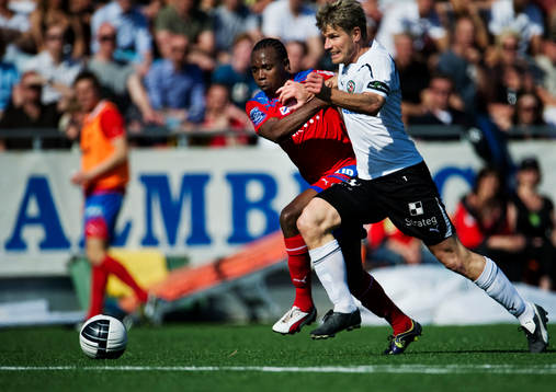 May Mahlangu, Helsingborg, och Magnus Kihlberg, Örebro