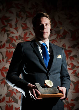Viktor Fasth, vinnare av Guldpucken 2011