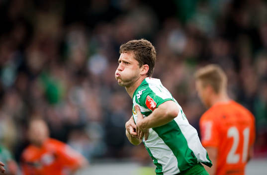  Paulinho Guará, Hammarby jubel efter 1-0