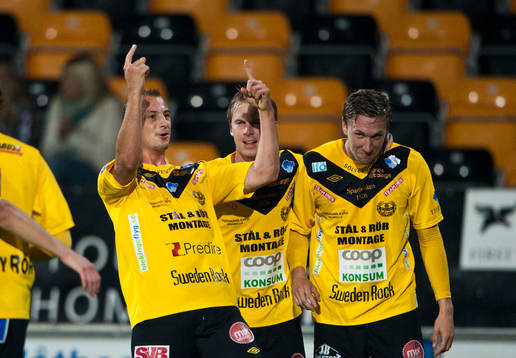 Pär Ericsson, Mjällby, jubel