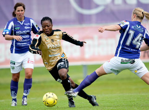 Faith Ikidi, Piteå, Elin Carlsson, Fridolina Rolfö, Jitex