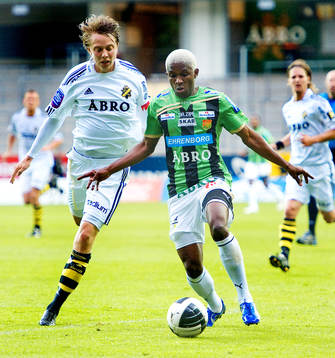 Viktor Lundberg, AIK, Eric Magloire Bassombeng, Gais