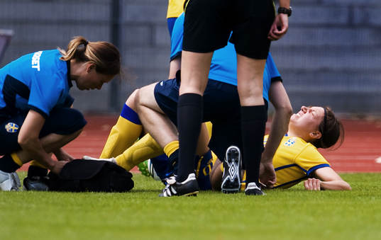 Linda Forsberg, Sverige, skada