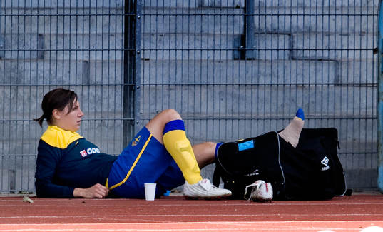 Linda Forsberg, skada