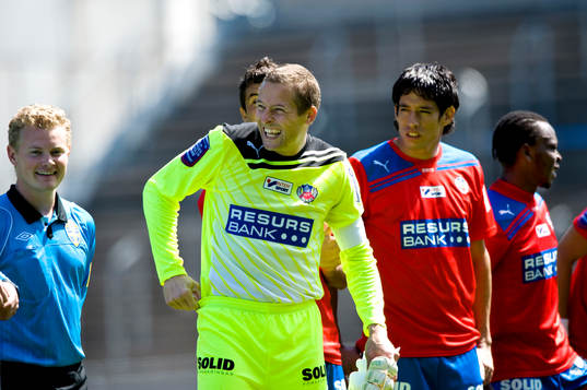  Daniel Andersson, målvakt, Helsingborg, glad att vara tillbaka