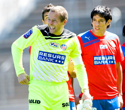  Daniel Andersson, målvakt, Helsingborg, glad att vara tillbaka