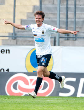  Jakob Orlov, Gefle gör 0-3, jubel