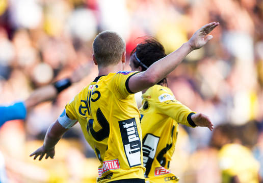  2-0, Oscar Hiljemark, Elfsborg, jubel.