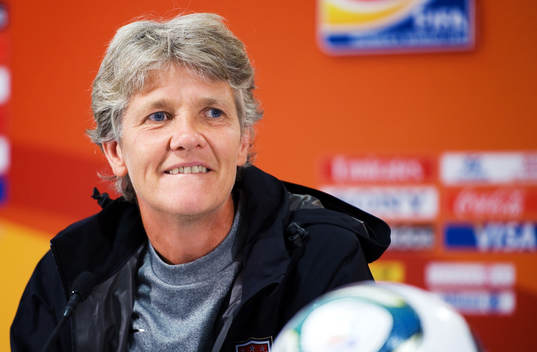 Pia Sundhage, förbundskapten, USA
