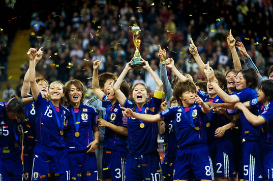 Japan, VM-guld, guld, pokal