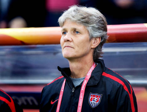 Pia Sundhage, förbundskapten, USA