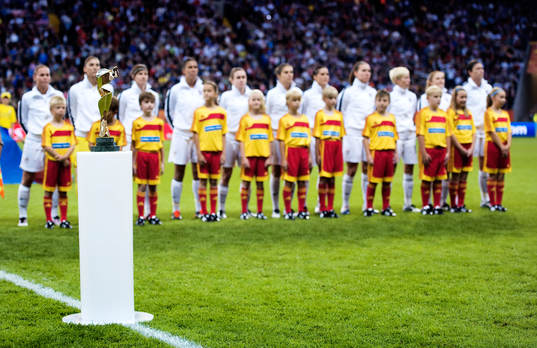 USA, VM-trofén, trofé, pokal