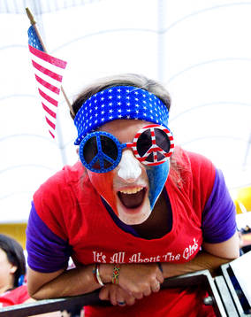USA, supporter, fans