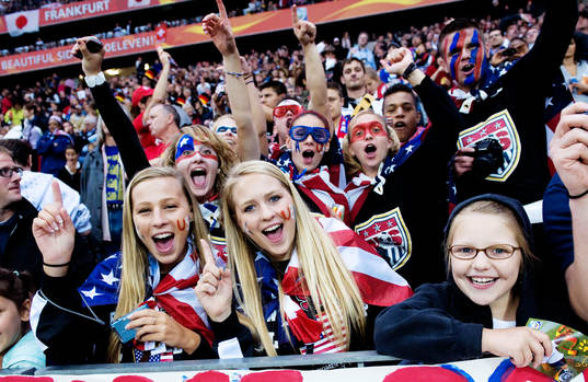 USA, supporter, fans