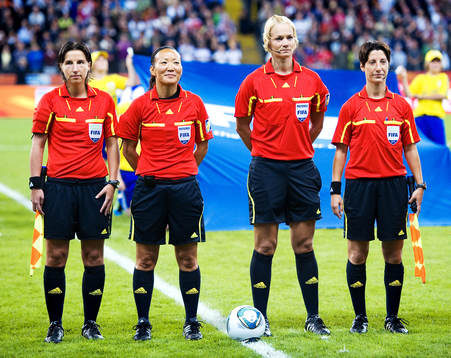 Marina Wozniak, domare, Tyskland, Jenny Palmqvist, domare,