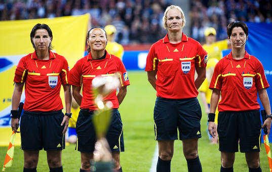 Marina Wozniak, domare, Tyskland, Jenny Palmqvist, domare,