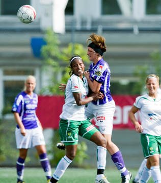  Hodan Siid Ahmed, Hammarby och Kajsa Tornfalk, Jitex.