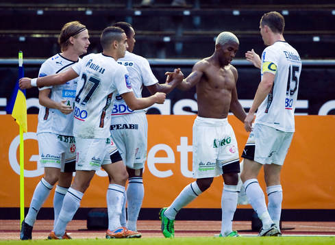  Eric Magloire Bassombeng, GAIS, glädje, jubel.