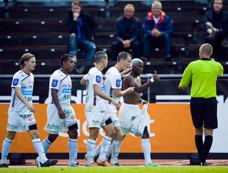  Eric Magloire Bassombeng, GAIS, glädje, jubel.