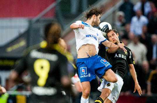 Astrit Ajdarevic, Norrköping och Niklas Backman, AIK