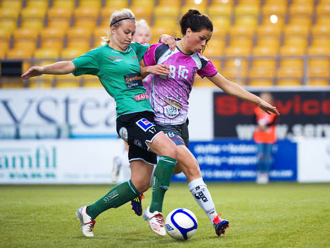  Mimmi Löfwenius, Dalsjöfors, Sara Björk Gunnarsdottir, Malmö.