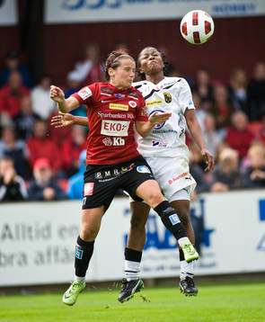   Erla Arnardottir, Kristianstad, Ogonna Chukwudi, Umeå