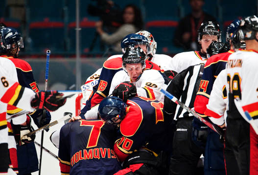 Johan Harju, Luleå, är inblandad i ett stort bråk