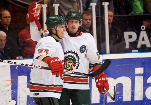 Nicklas Lasu, Toni Koivisto, Frölunda, jubel
