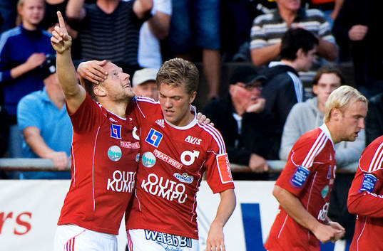 Peter Samuelsson, Degerfors, jubel