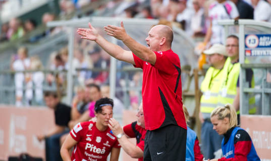   Peter Grundström, tränare.