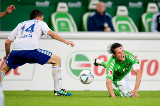  Kyriakos Papadopoulos, Schalke, Christian Träsch, Wolfsburg.