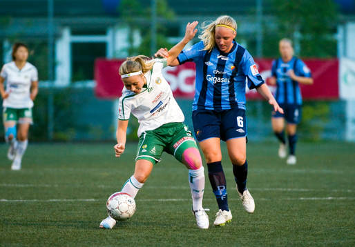  Matilda Agné, Hammarby och Isabelle Hammarbäck, Djurgården.