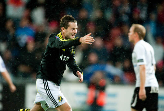  Admir Catovic, AIK jubel efter 2-1