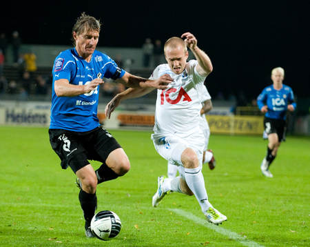  Daniel Larsson, Malmö, Tomas Zvirgzdauskas, Halmstad