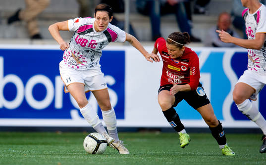  Therese Sjögran, LDB Malmö, Erla Arnardottir, Kristianstad.

