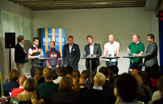  Från vänster: Lennart Ekdahl, Macus Birro, Victor Capel, Patrik 