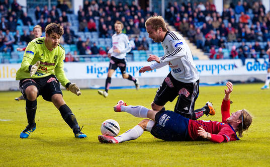  Rickard Göthberg, målvakt, Andreas Högberg, Motala, David Björkeryd, Örgryte.