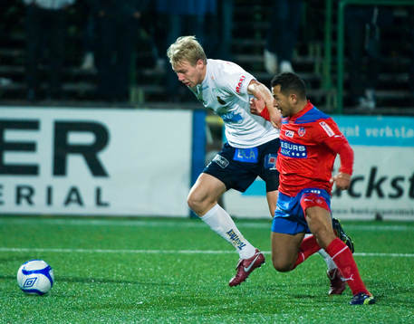 Olof Mård, Gefle och Rachid Bouaouzan, Helsingborg