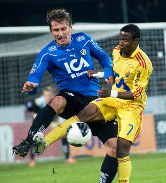  Tomas Zvirgzdauskas och Kennedy Igboananike, Djurgården